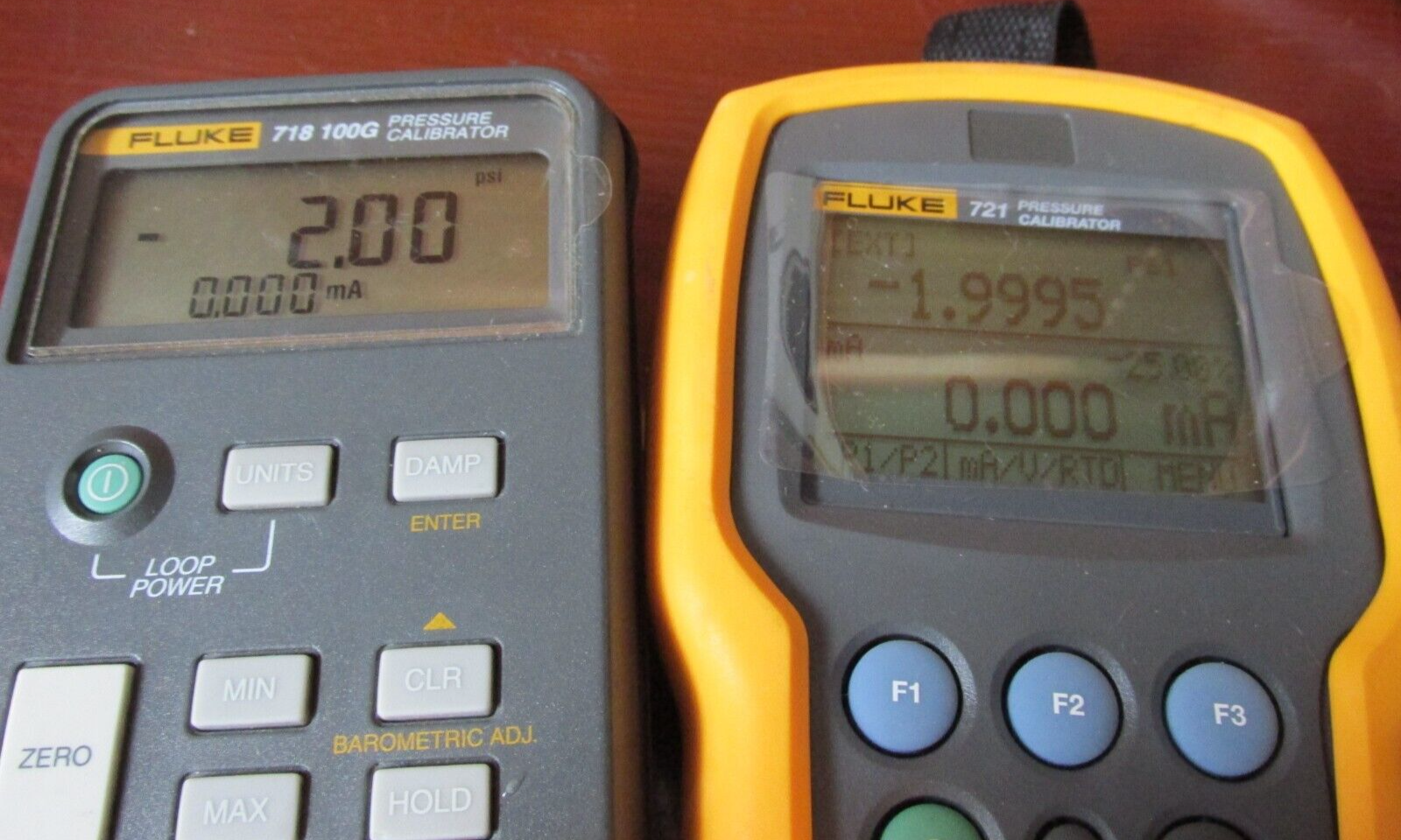 Fluke 750PV3 -5 PSID/G Pressure Module Vacuum Module **TESTED**