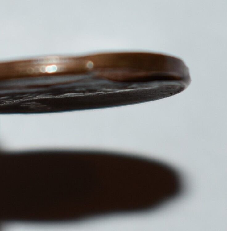 1982 No Mint P Lincoln Penny Error No Mint Mark Copper Varity Indent Multi Error