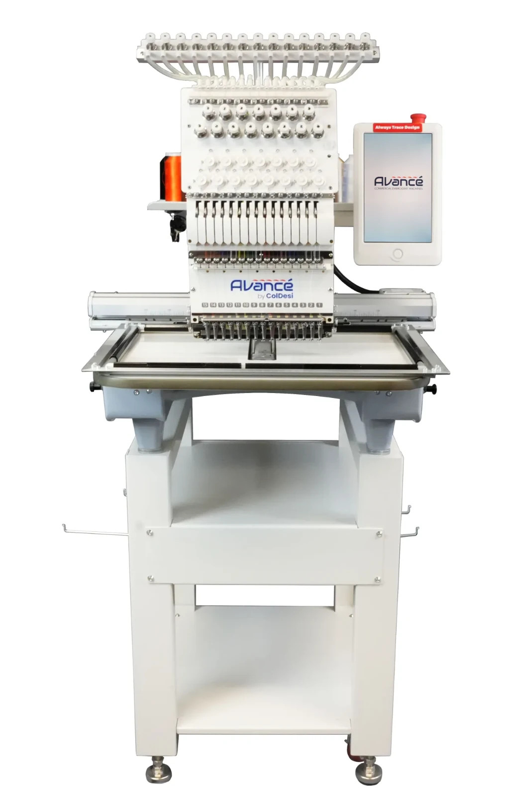 Avancé 1501C Commercial Embroidery Machine – 15 Needle – Excellent Condition