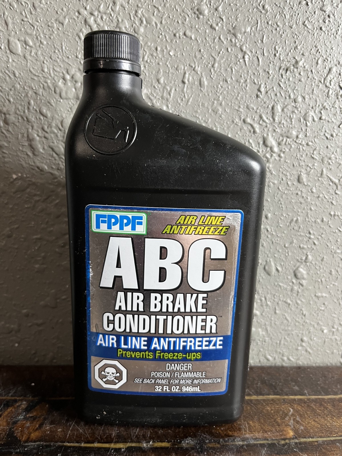 9 Pack FPPF ABC Air Brake Conditioner & Air Line Antifreeze 32oz Bottle