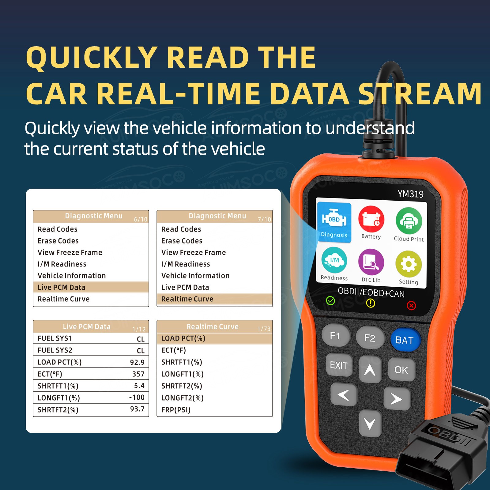 For Nissan Rogue OBD2 Scanner Code Reader Check Engine Car Diagnostic Tool