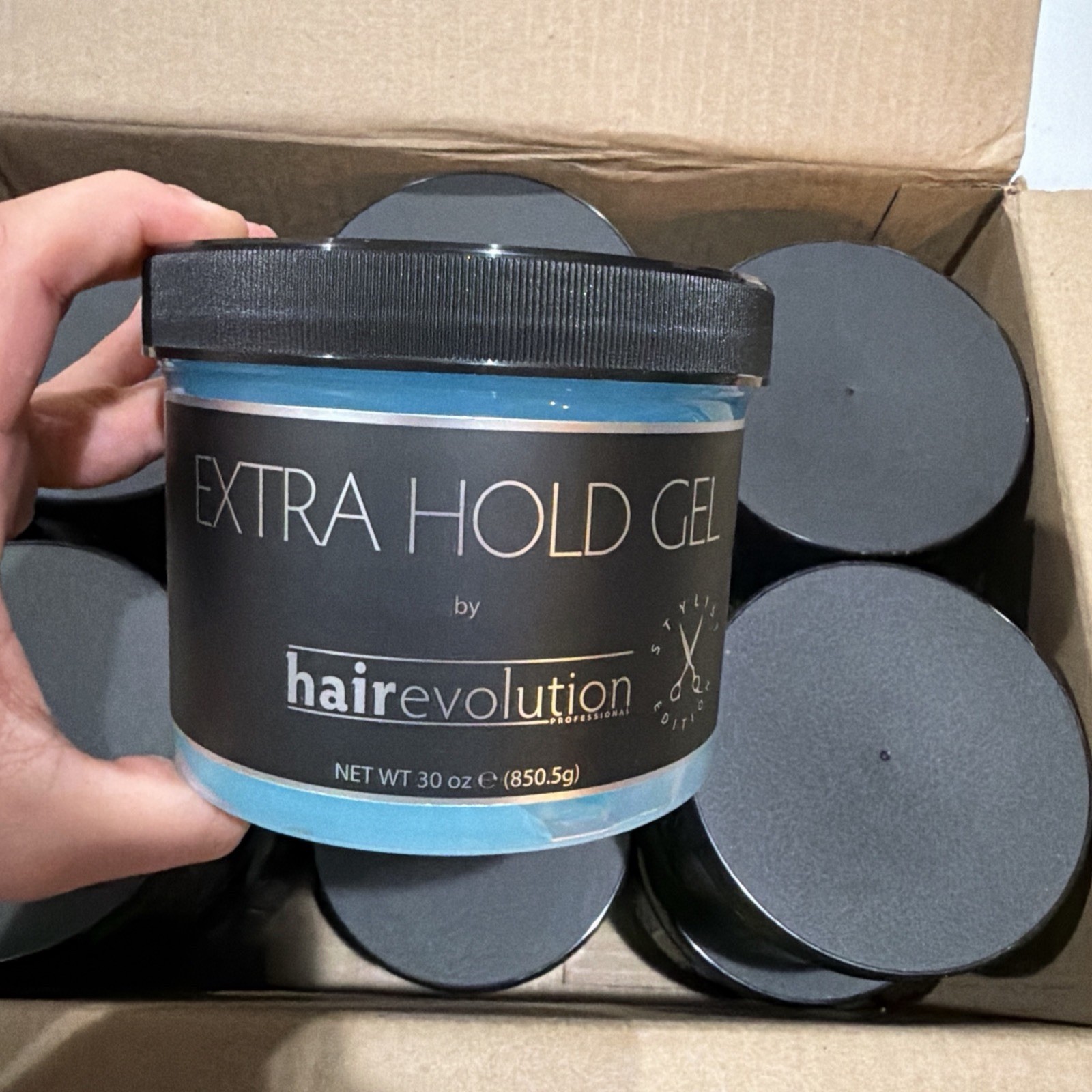 Hair Evolution extra Hold Gel 30 Oz.