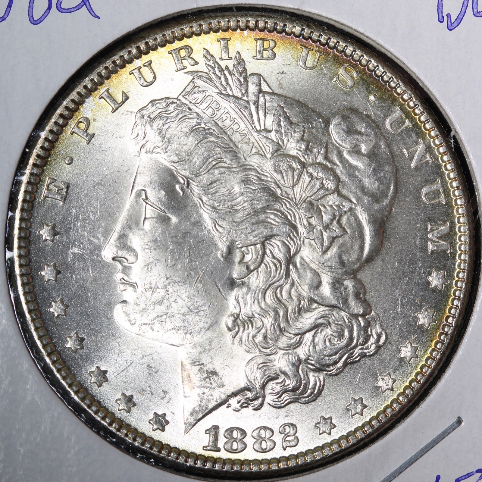1882 Morgan Silver Dollar BU *UNCIRCULATED* MS E283 SGABA