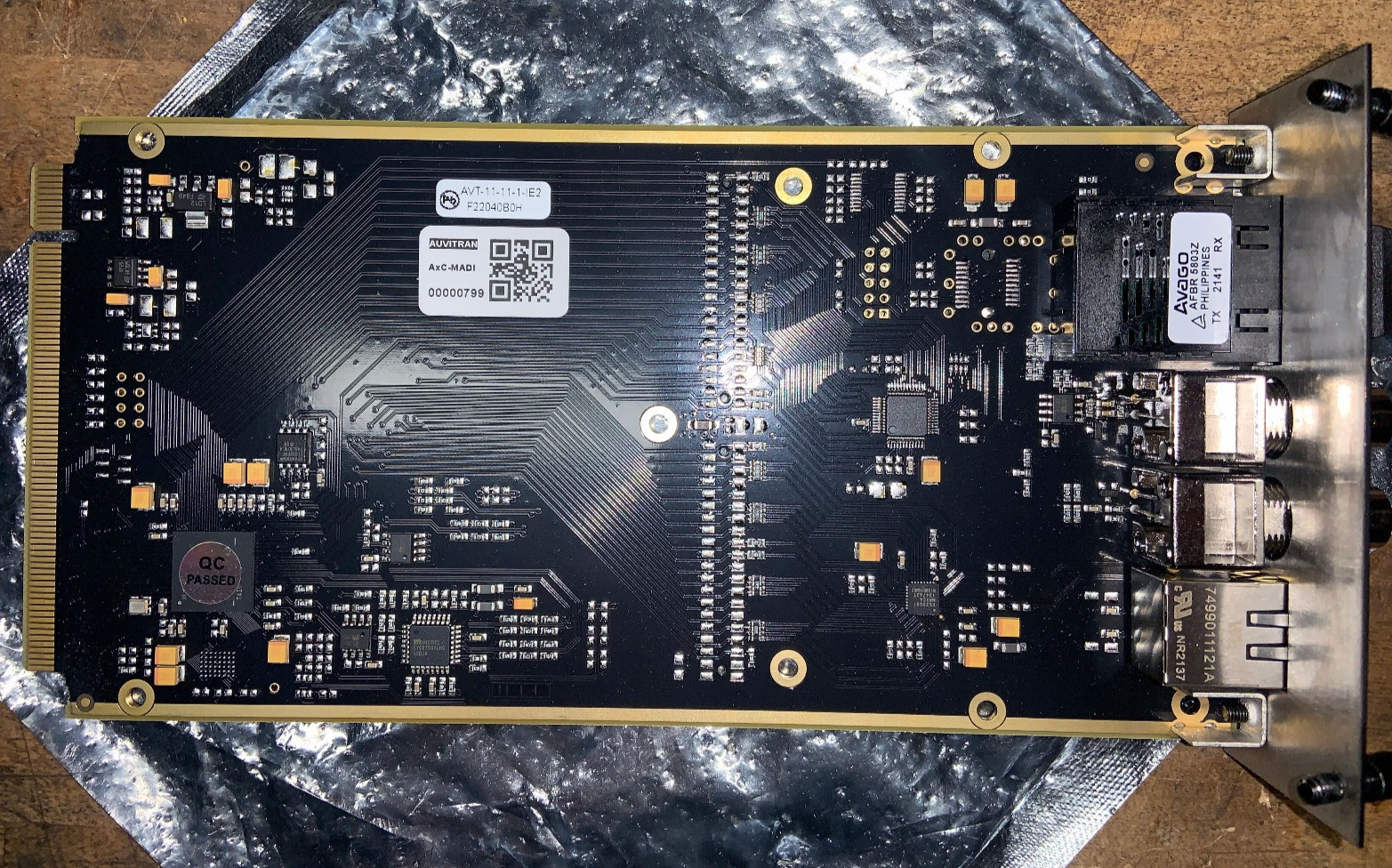 AuviTran AxC-MADI Audio card 64CH