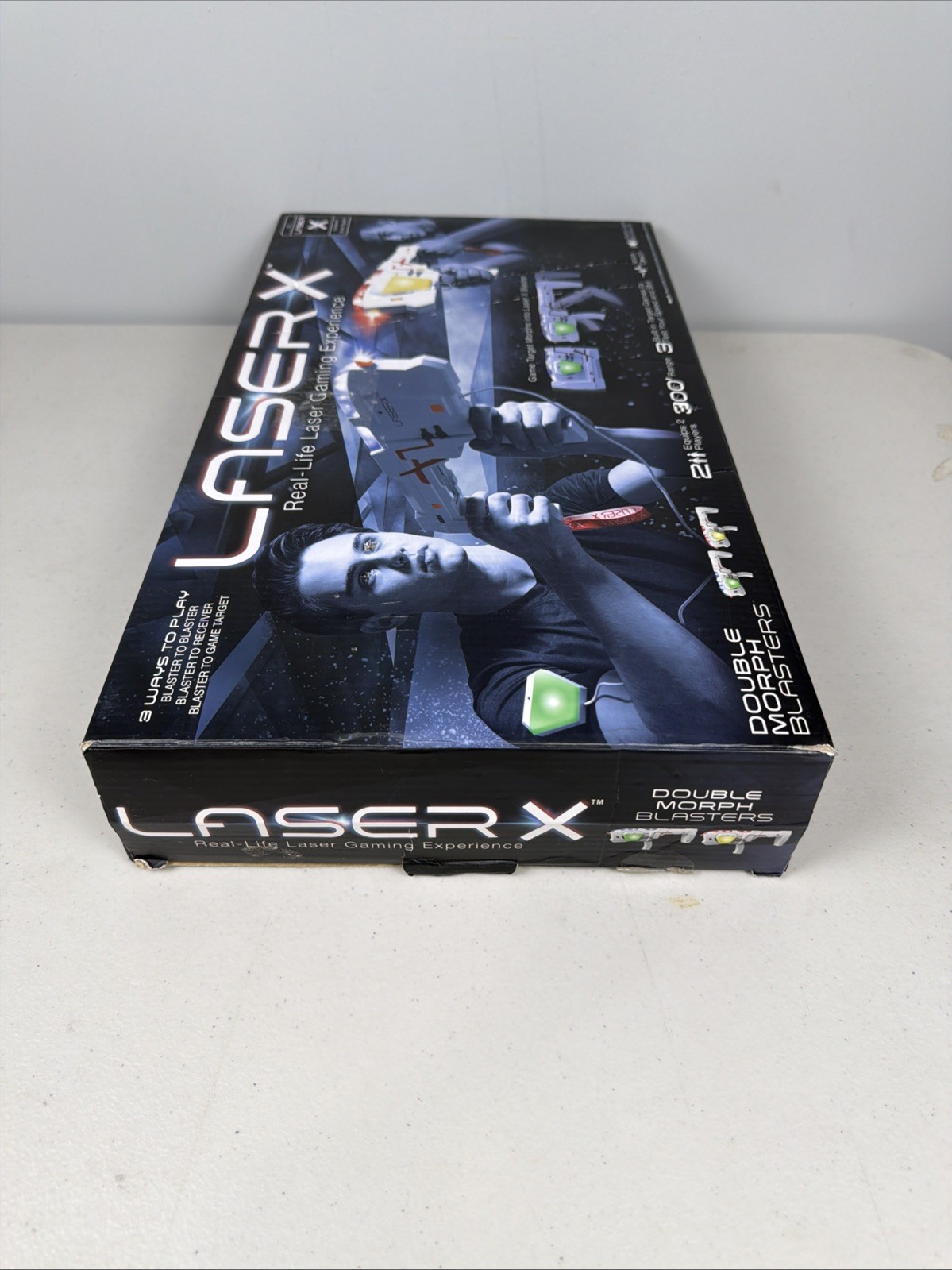 Laser X Double Morph Blasters Laser Tag Set - 88042 TESTED & WORKING