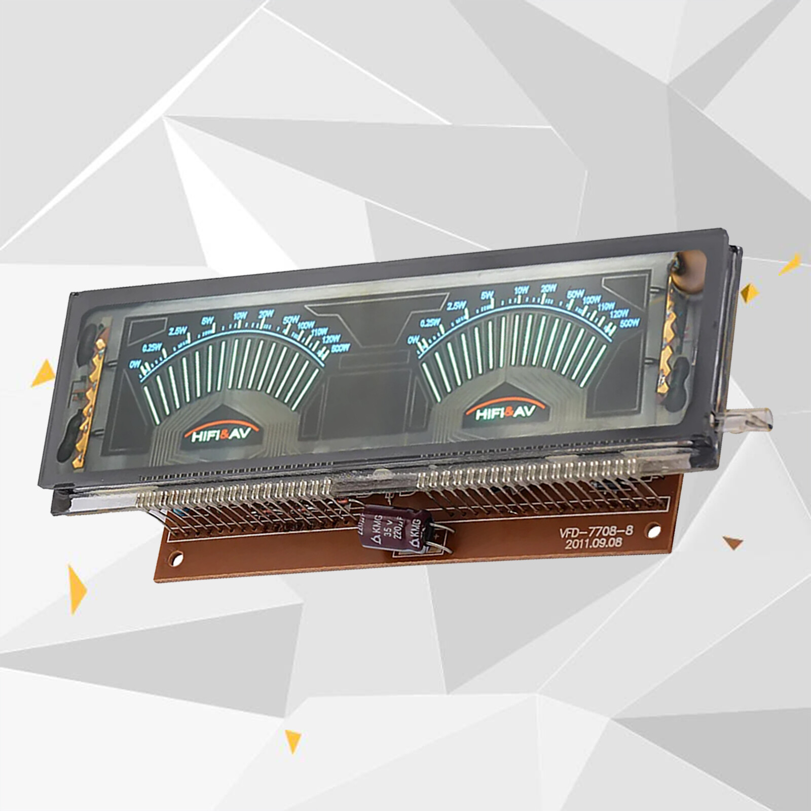 Audio Spectrum Analyzer With VFD Display AC220V