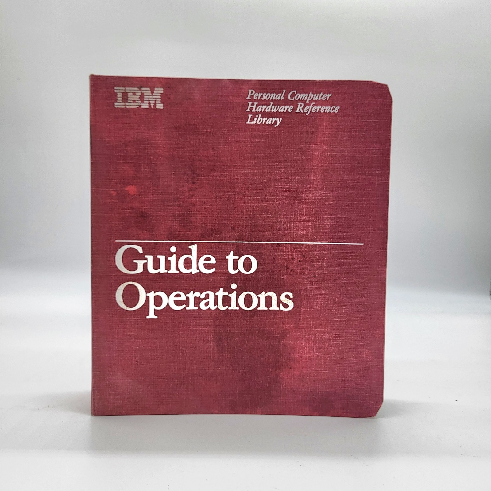 IBM Guide to Operations Hardware Reference Library 6322510 Water Damage