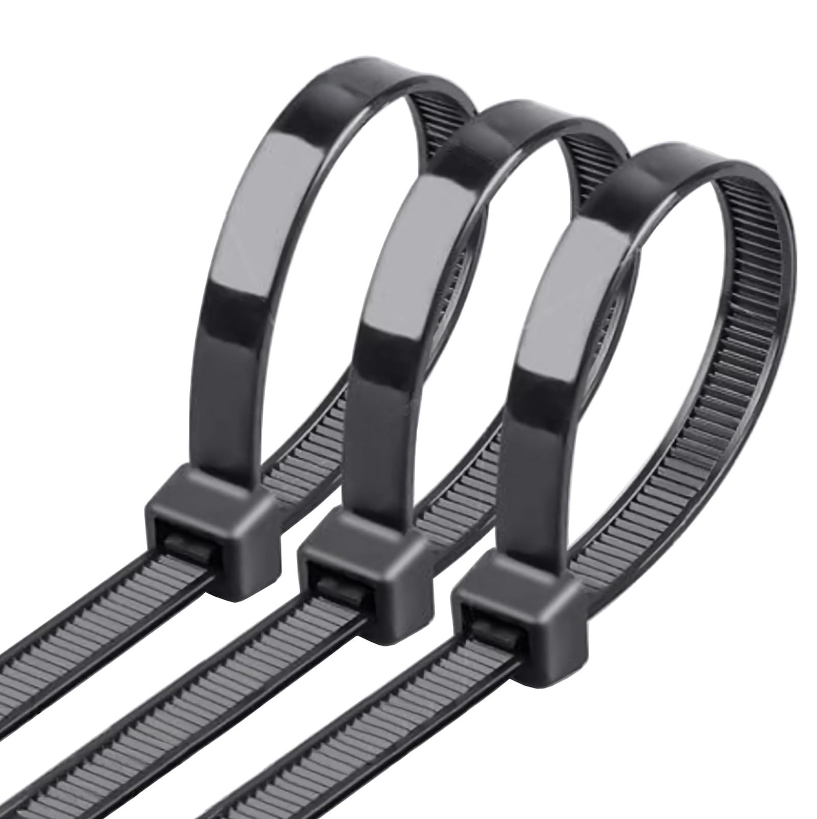 Heavy Duty Cable Ties 26 Inch 50 Pack, UV Resistant Outdoor Zip Ties with 250...