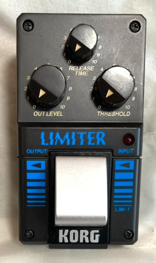 [Vintage] Korg LIM-1 Limiter Guitar Effect Pedal 80s Free Shipping Made In Japan