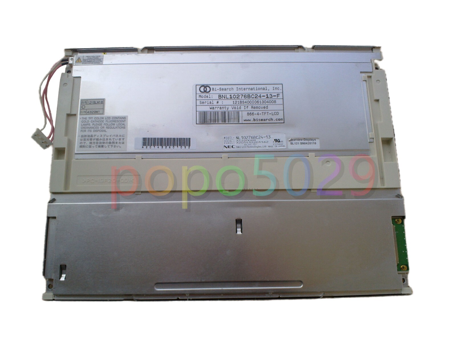NL10276BC24-13  original industrial display LCD screen 12.1-inch, Fast Shipping