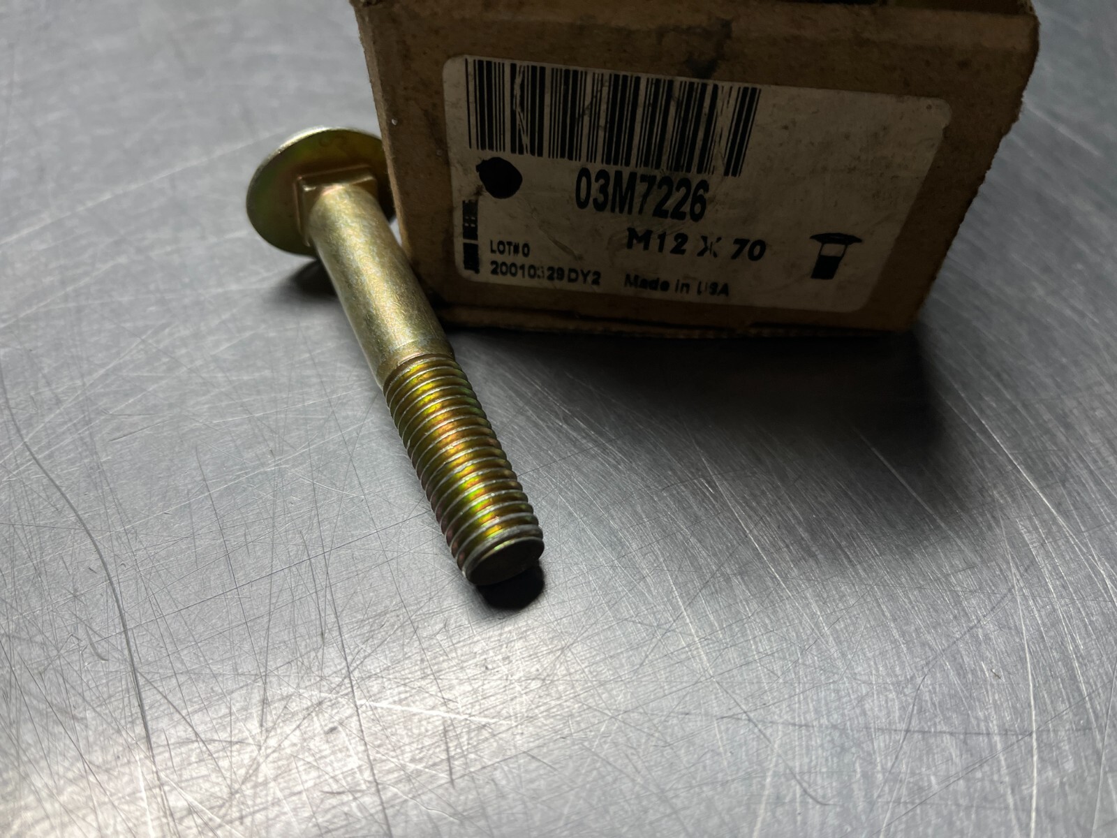 03M7226 GENUINE OEM John Deere BOLT M12x70