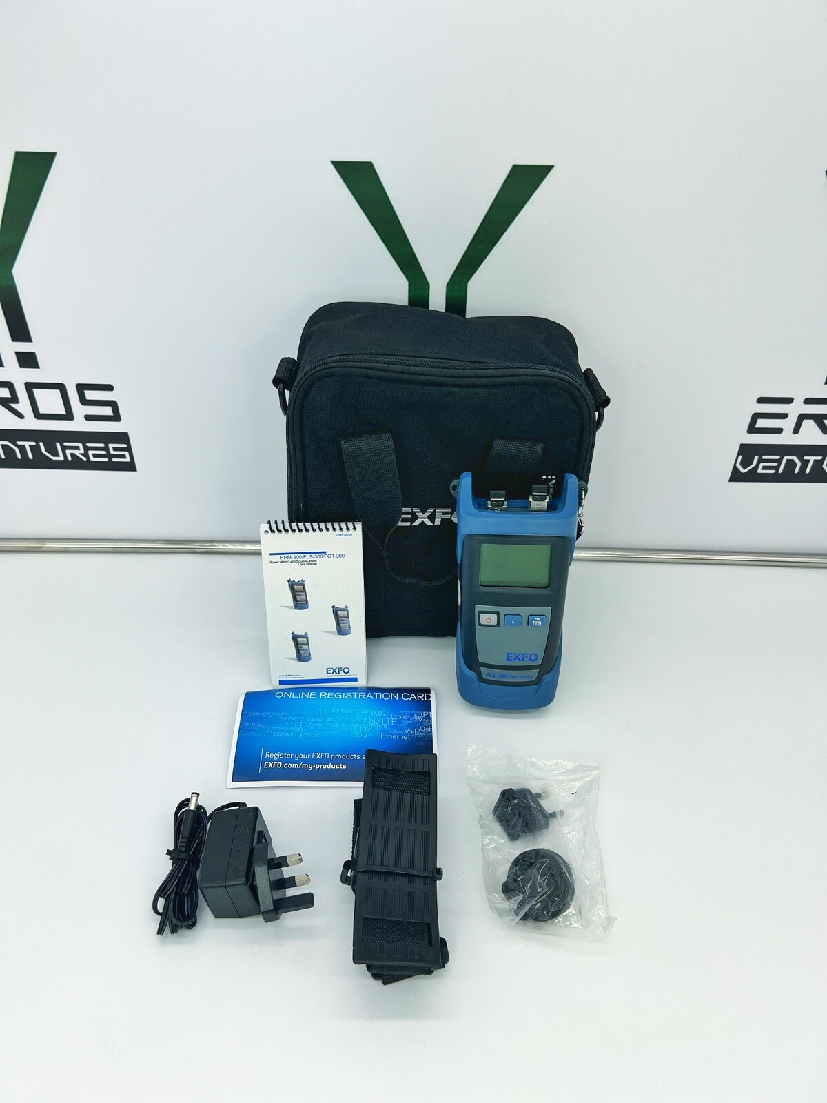 EXFO FLS-300 SM Fiber Optic Light Source FLS-300-23BL-EI FLS300 FLS 300 23BL