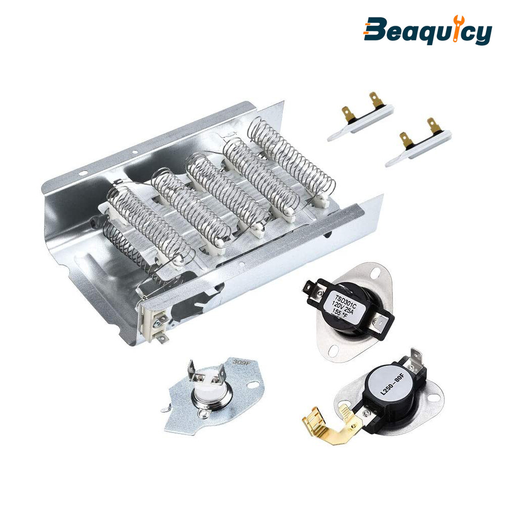 279838 Dryer Heating Element & 3977767 & 3392519 & 3387134 & 3977393 Thermostat