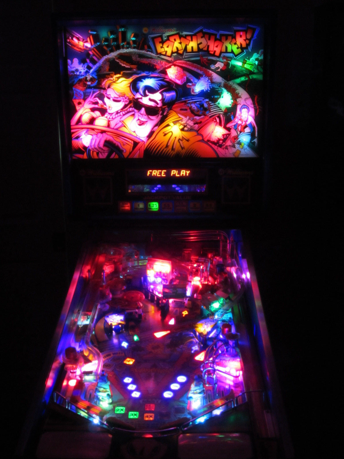 Earthshaker Complete LED Lighting Kit custom SUPER BRIGHT PINBALL LED KIT