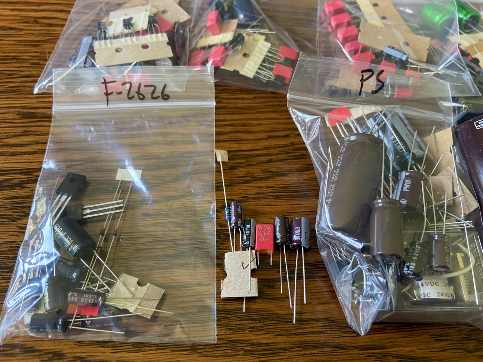 Sansui 7070 Complete Rebuild Kit High-Quality Receiver Recap Transistors