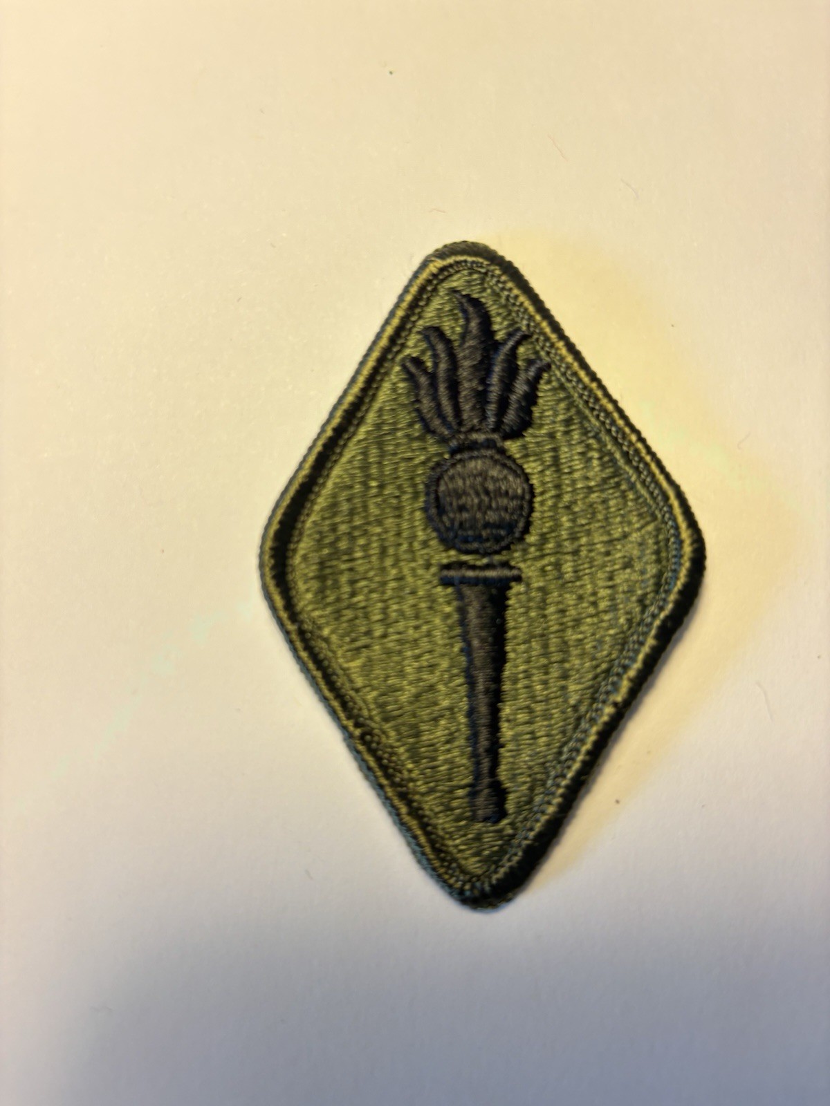 Army Ordnance Center Subdued U.S. Army Shoulder Patch Insignia