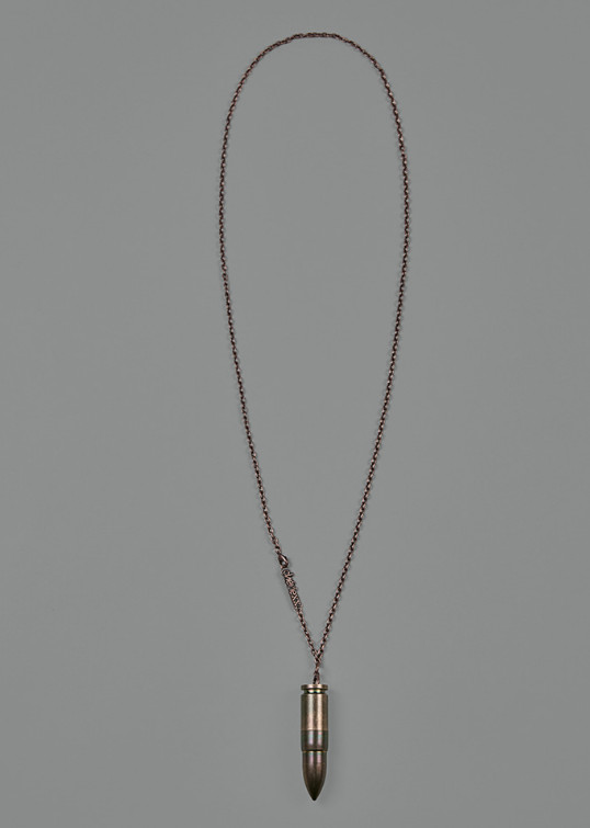 CHERIEXX Lipstick Pendant Chain / Designed for The Bullet Matte Rouge / Necklace