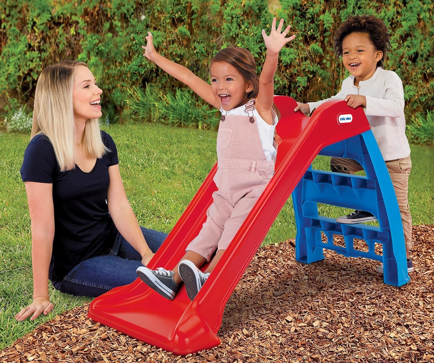 First Slide for Kids, Easy Set Up for Indoor Outdoor, Easy to Store, for Todd...