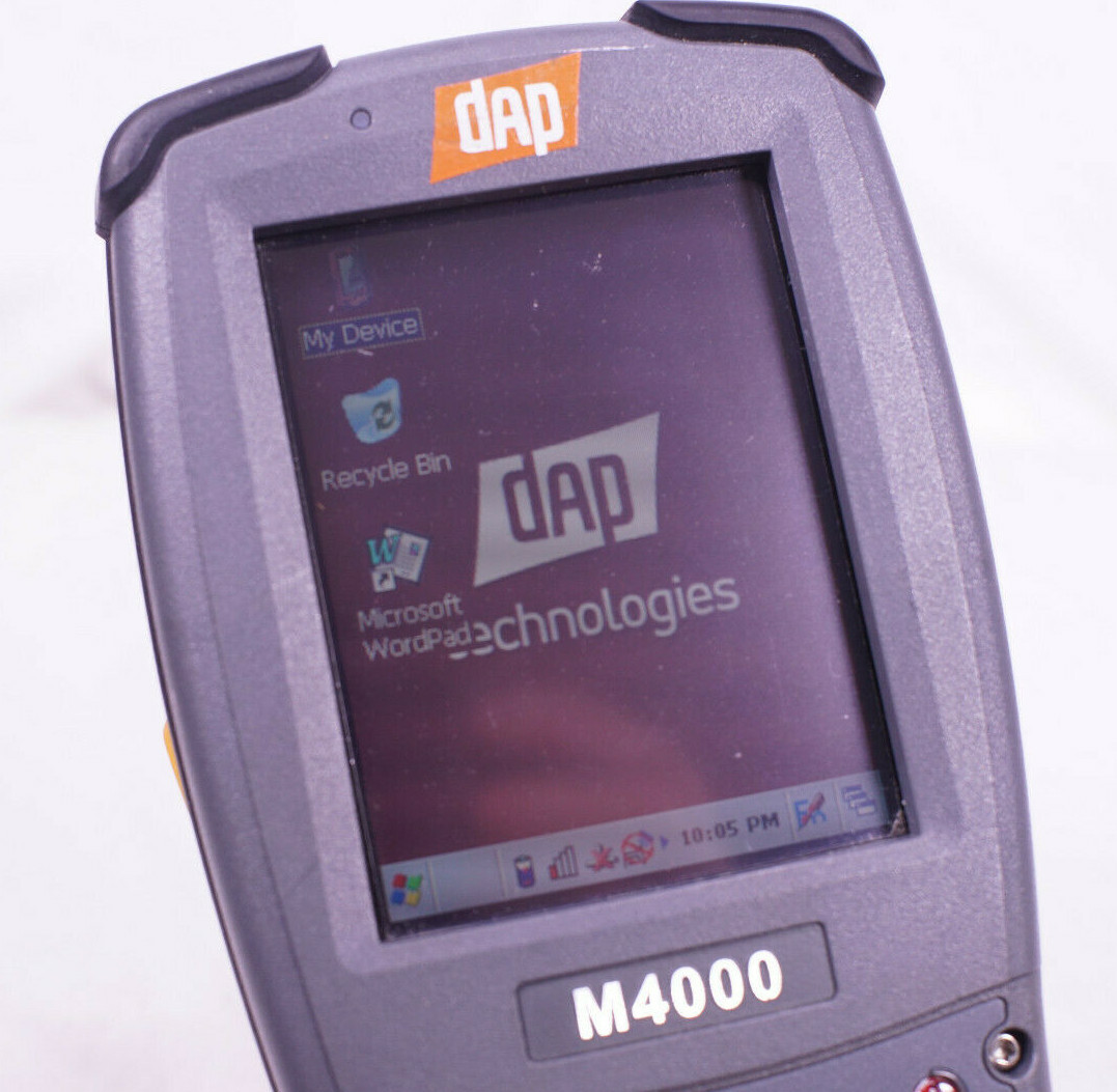 DAP M4000 SC720 Barcode Scanner Windows CE 1GB 128MB Ram 3.5"Touch GPS Bluetooth