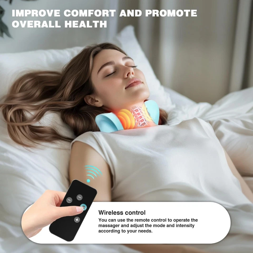 Hugterra Massager, 2025 New massage Neck Massager Relaxation deep tissue pillow