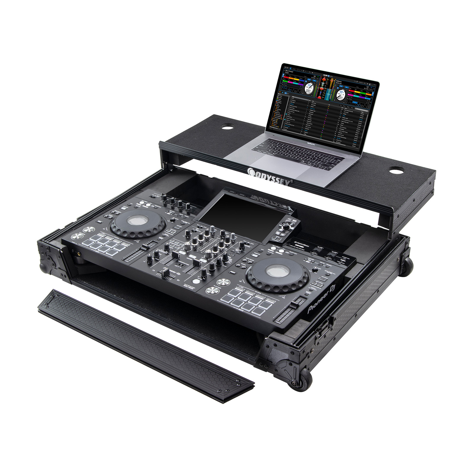 Odyssey 810288 Glide Style Flight Case Custom Fit for Pioneer XDJ-RX3