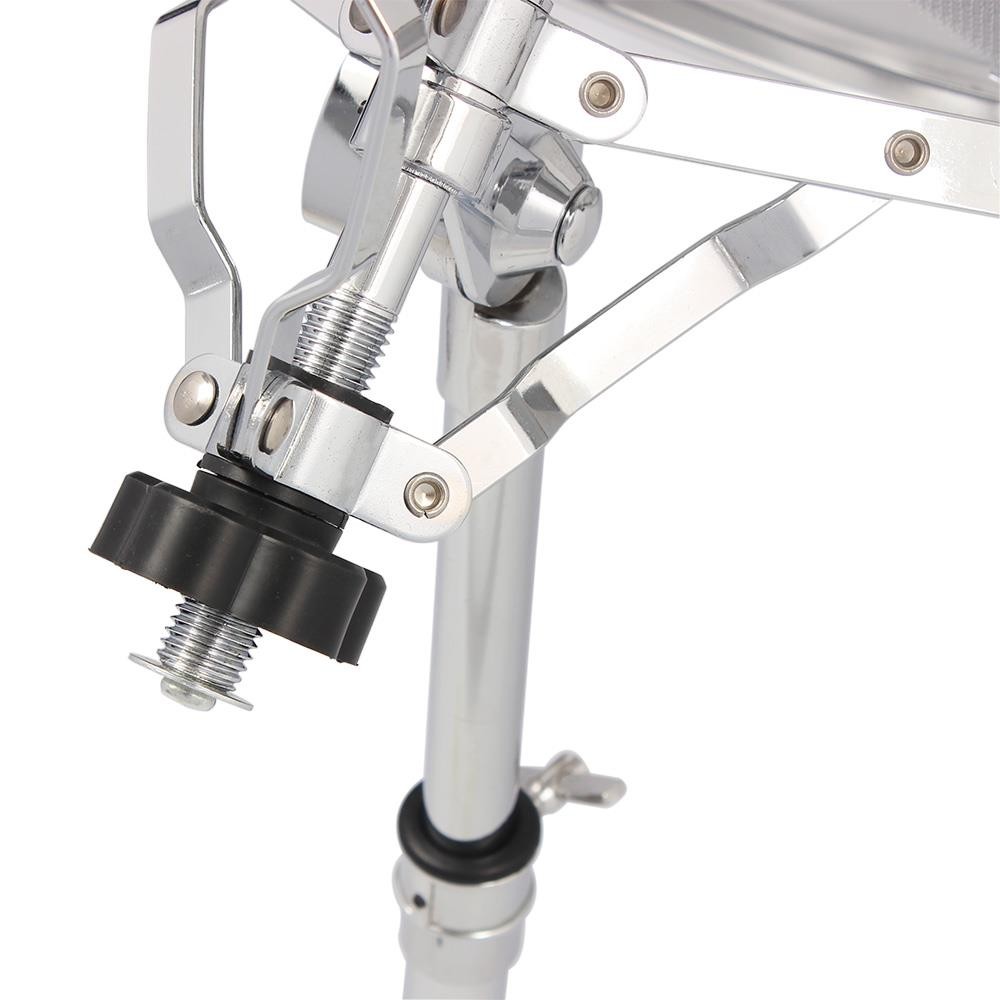 Snare Drum Stand Chrome Plating Hardware Percussion Holder Mount Adapter
