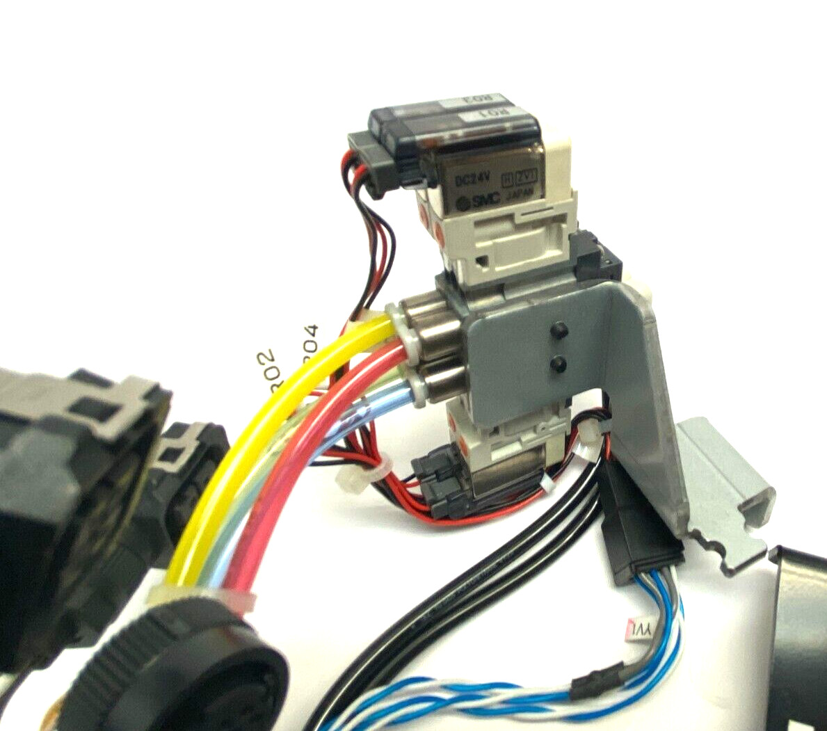 Fanuc A05B-1117-H201 Cable and Panel Assembly w/ Battery Pack