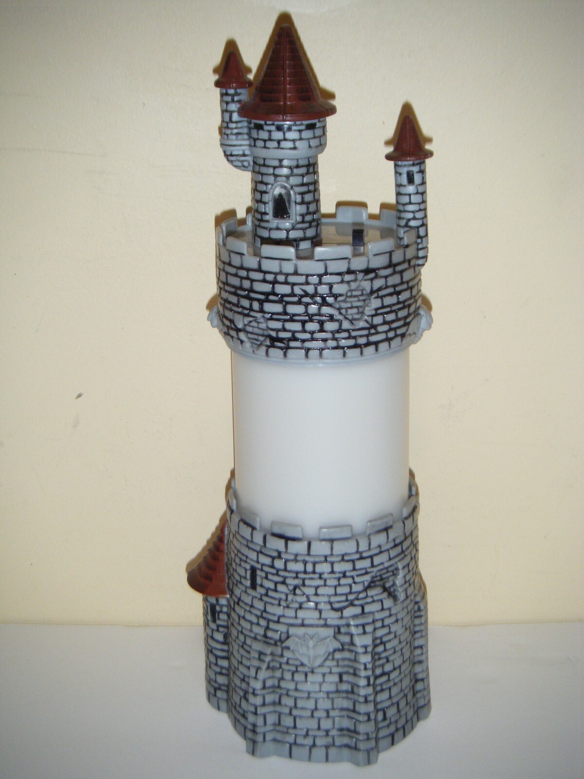 Hasbro 2001 Castle Tower Blue/Red Night Light