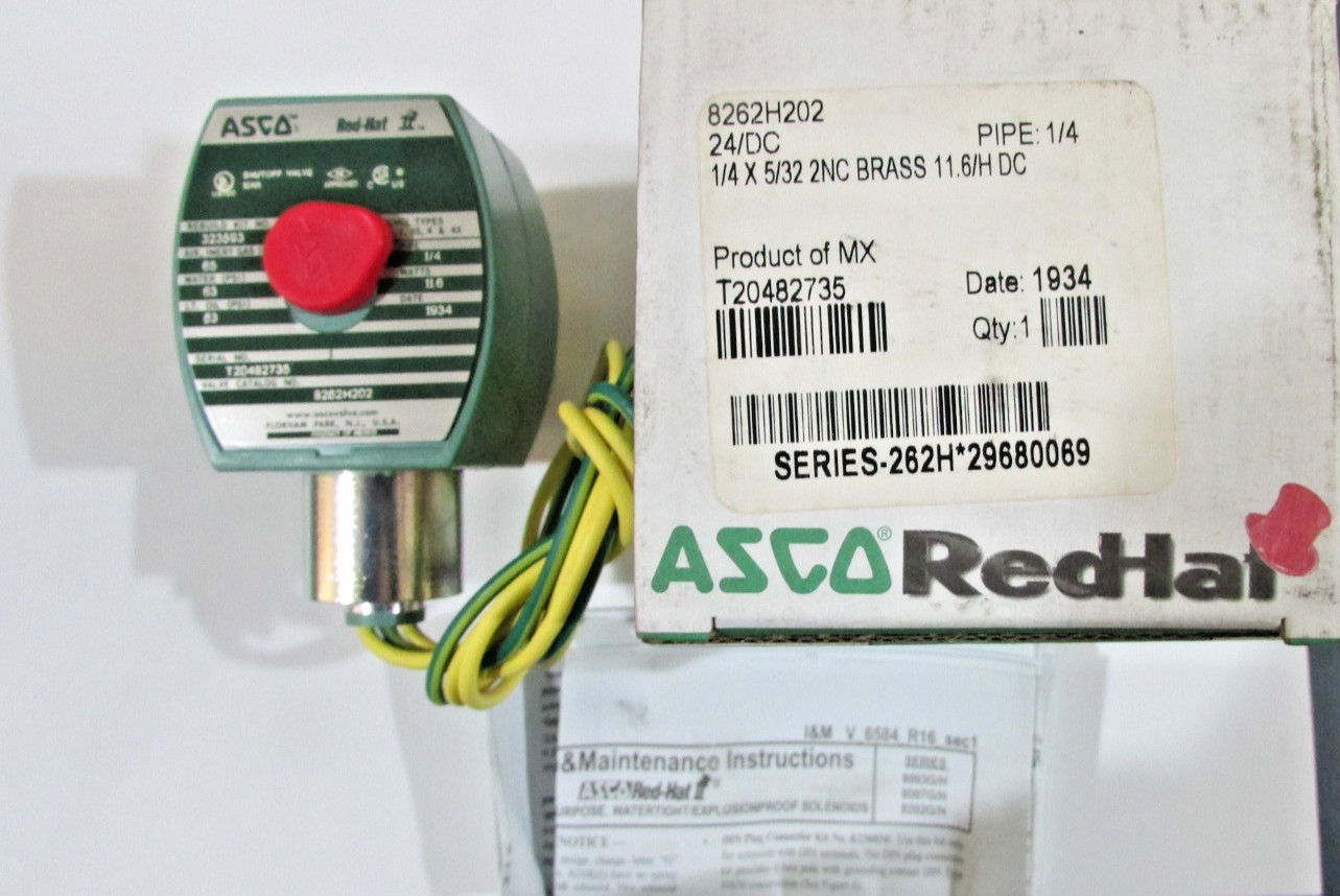 Asco 8262H202 Solenoid Valve