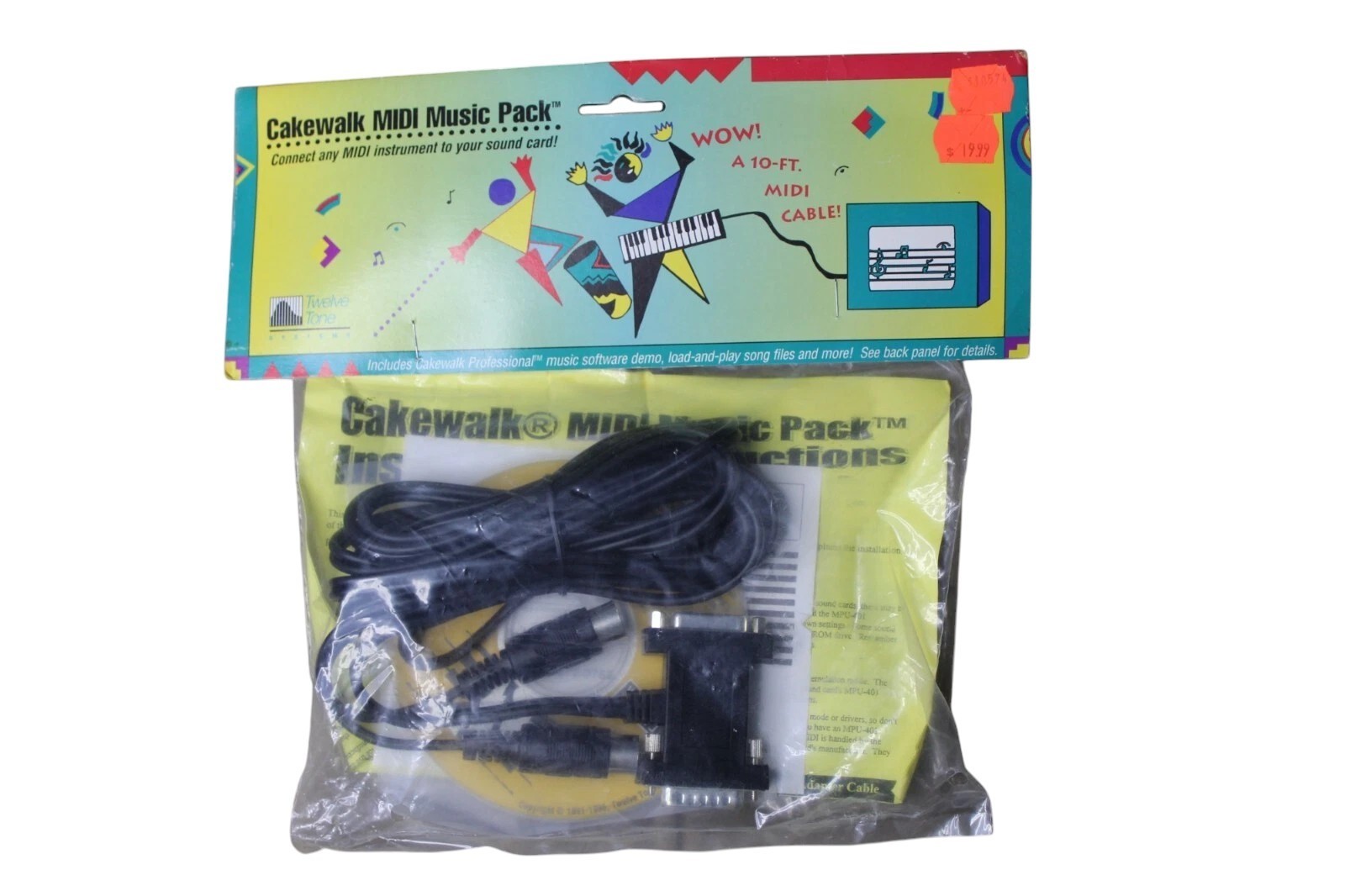 Vintage Cakewalk MIDI Music Pack NOS