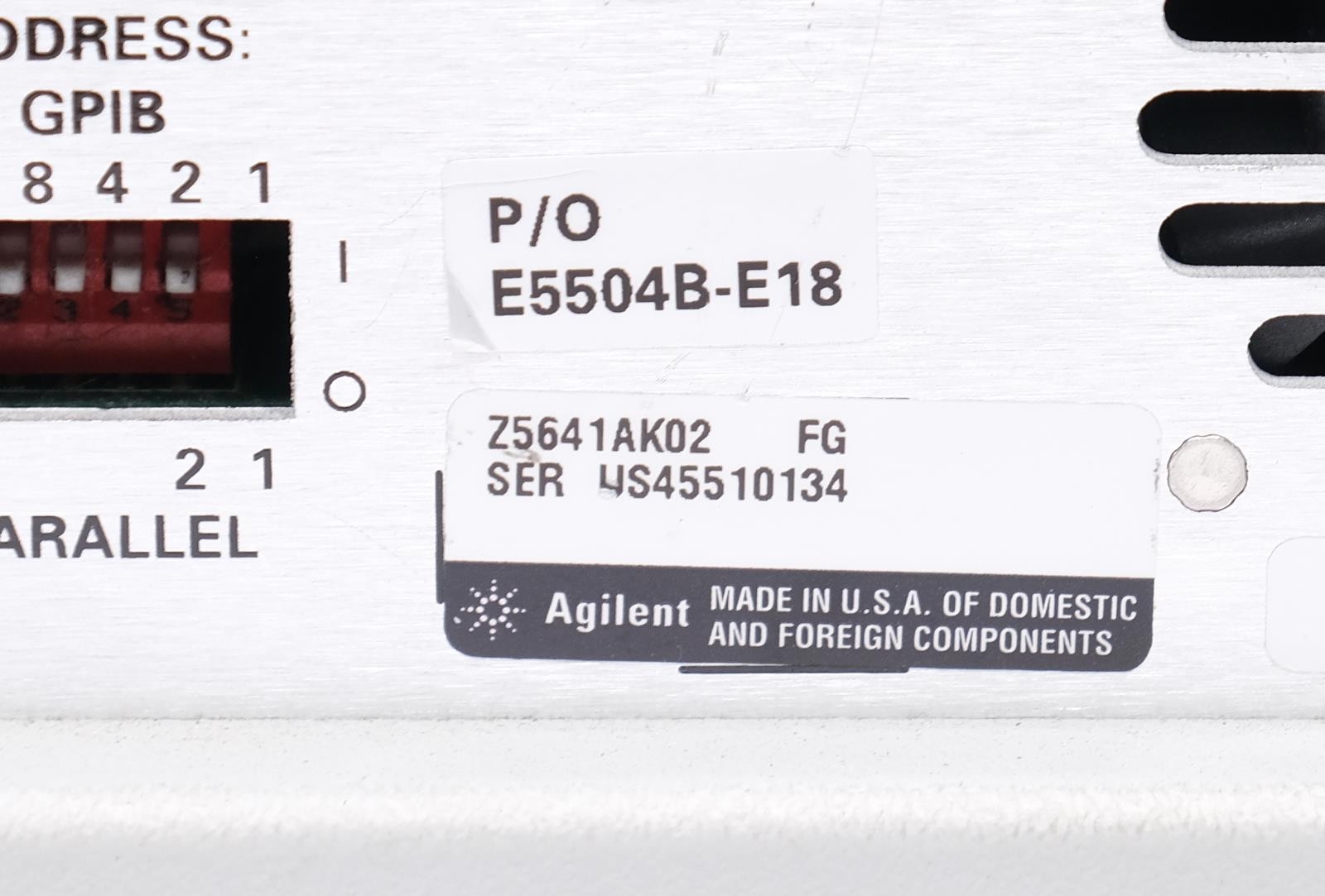 Agilent Z5641A K02 Low Noise Frequency Divider