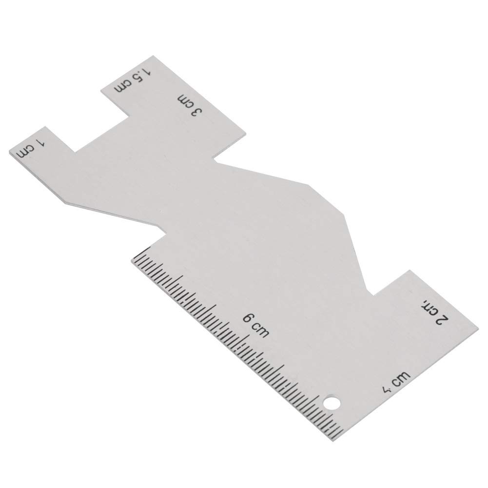 Sewing Ruler, Metal Sewing Measuring Gauge Quilting Rulers Template Sewing Ruler