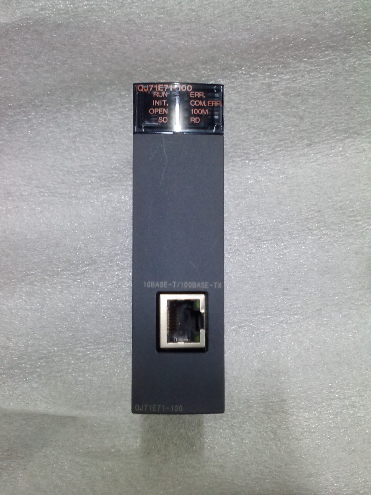 MITSUBISHI QJ71E71-100 ETHERNET I/F UNIT, MELSEC-Q, USED