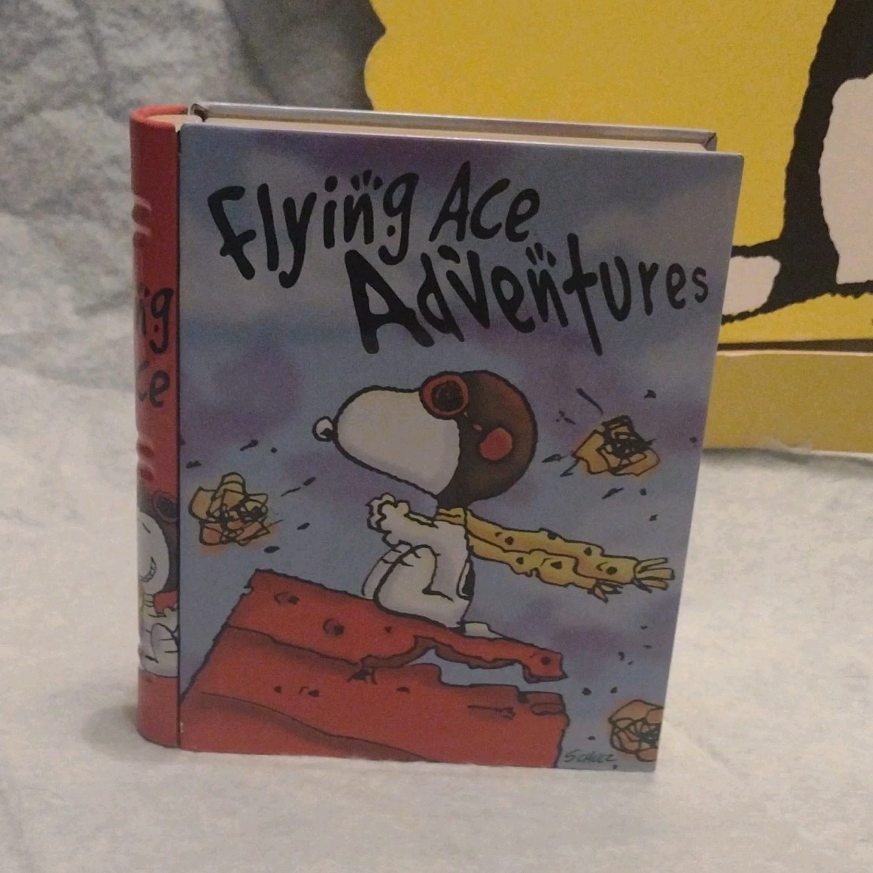 Peanuts Flying Ace Adventures Jerky Collectible Tin with Cherry Twists unopened