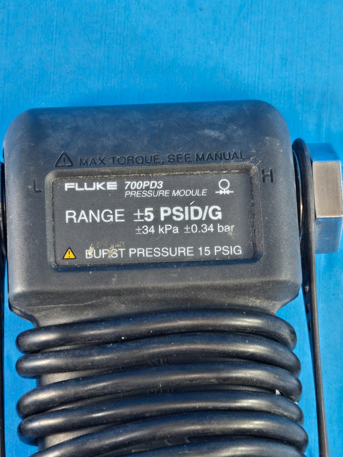 Fluke 700PD3 Pressure Module