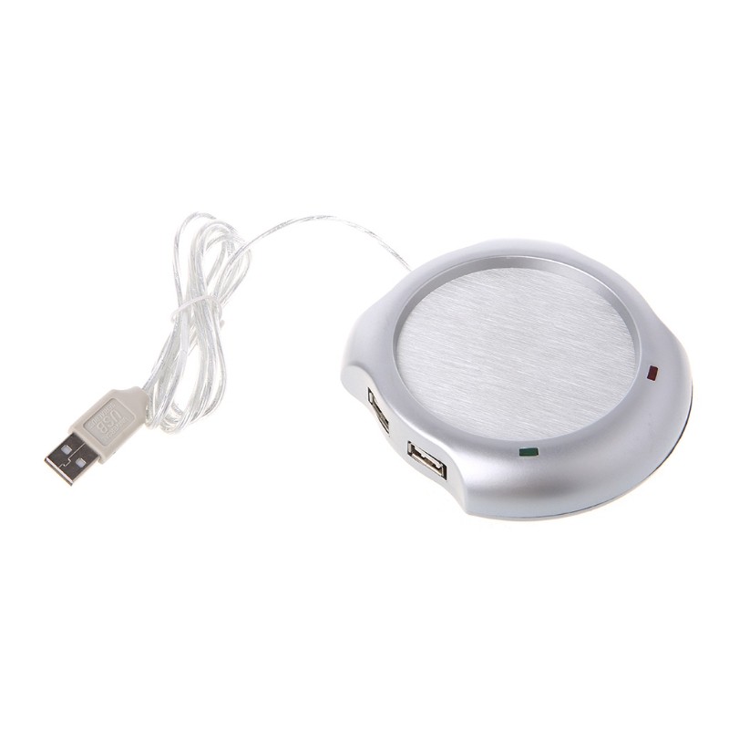 USB Coffee Mug Warmer for Smart Electric Cup Warmer Charge for Phone Home Desk O