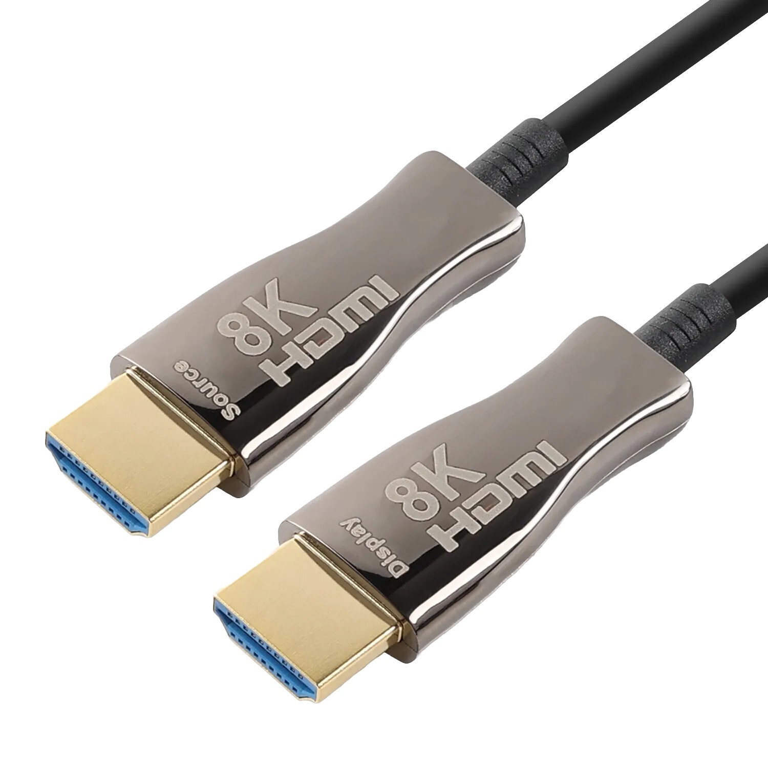 25FT (AOC) ACTIVE OPTICAL FIBER HDMI 2.1 CABLE 8K@60Hz 4K@120Hz 48Gbps CL3 Rated