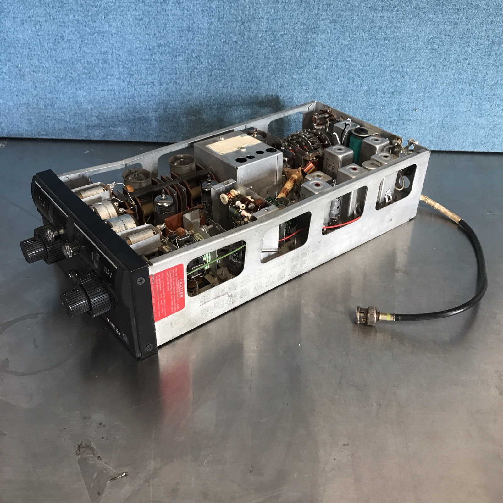 NARCO MK 12B Nav/Com Radio - FOR PARTS