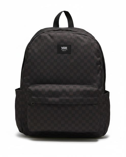 Vans Old Skool Check Backpack, Black-charcoal, One Size