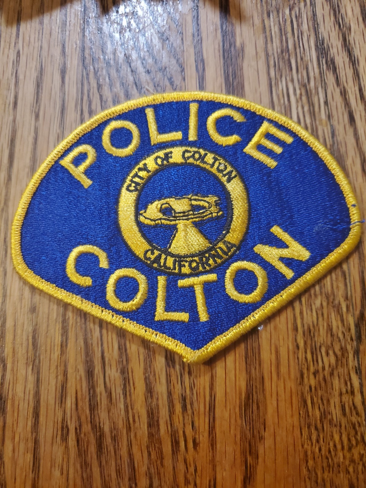 Obsolete Colton, California Police Department patch