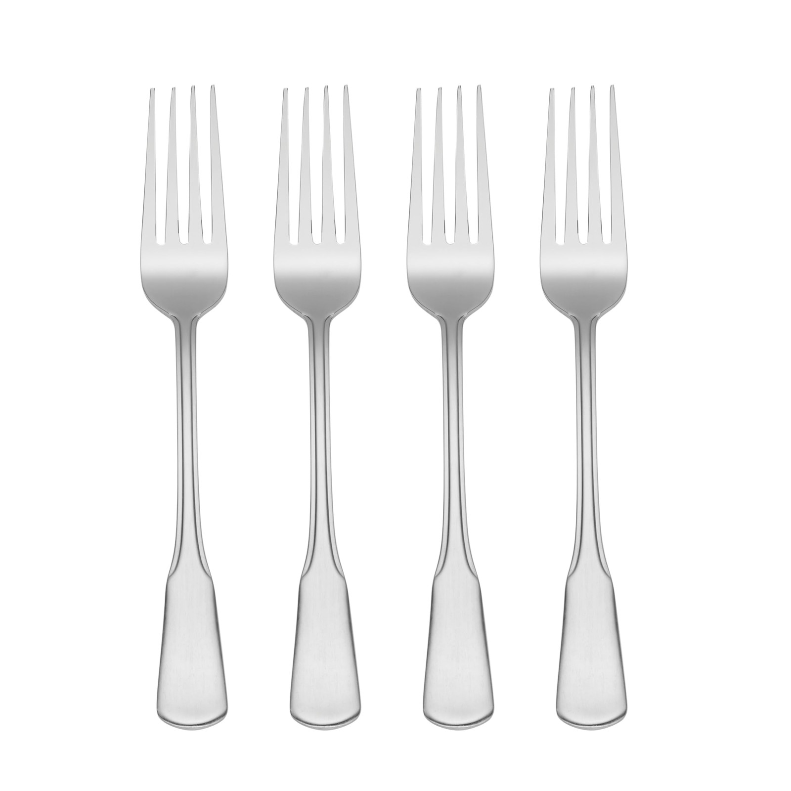 Oneida Colonial Boston Dinner Forks Set of 4 Premium Stainless Steel Silverware