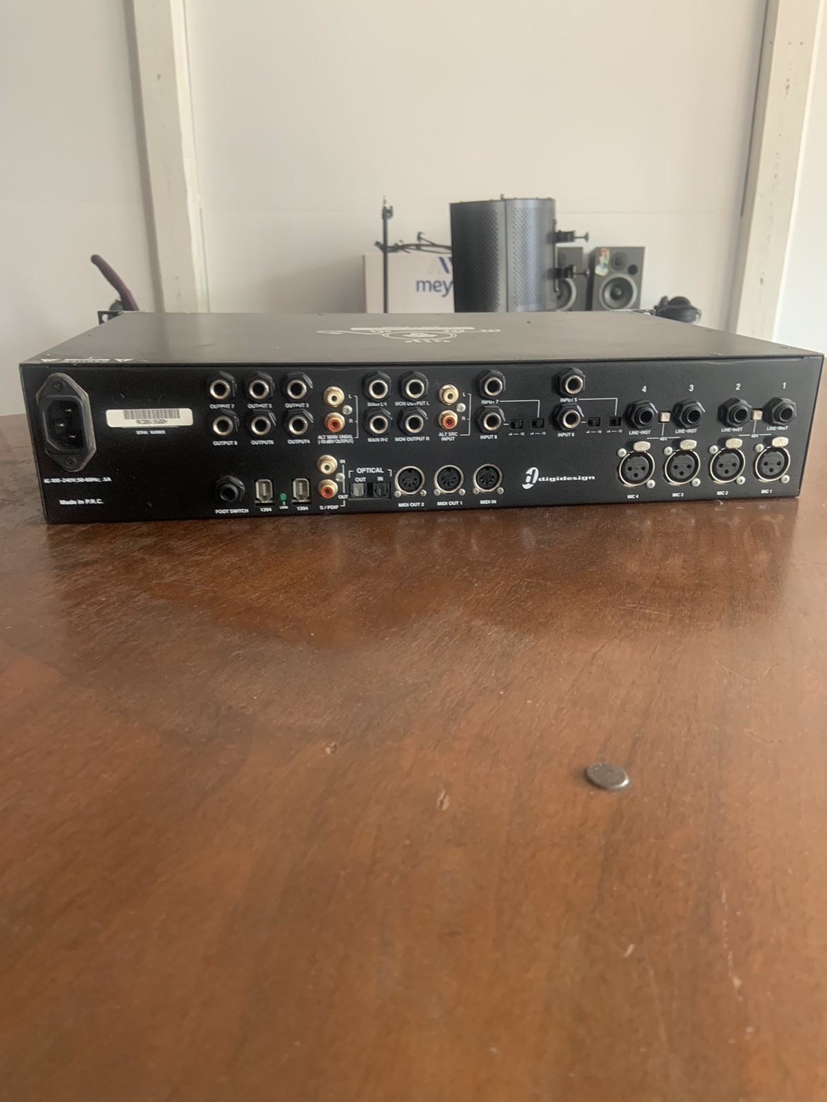 Digidesign Digi002 Black Lion Audio Mod