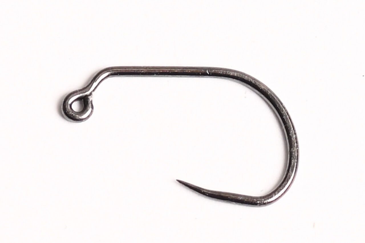 BWO COMP 525 Barbless Wide-Gape Jig Fly Hooks - 25 & 100 Packs