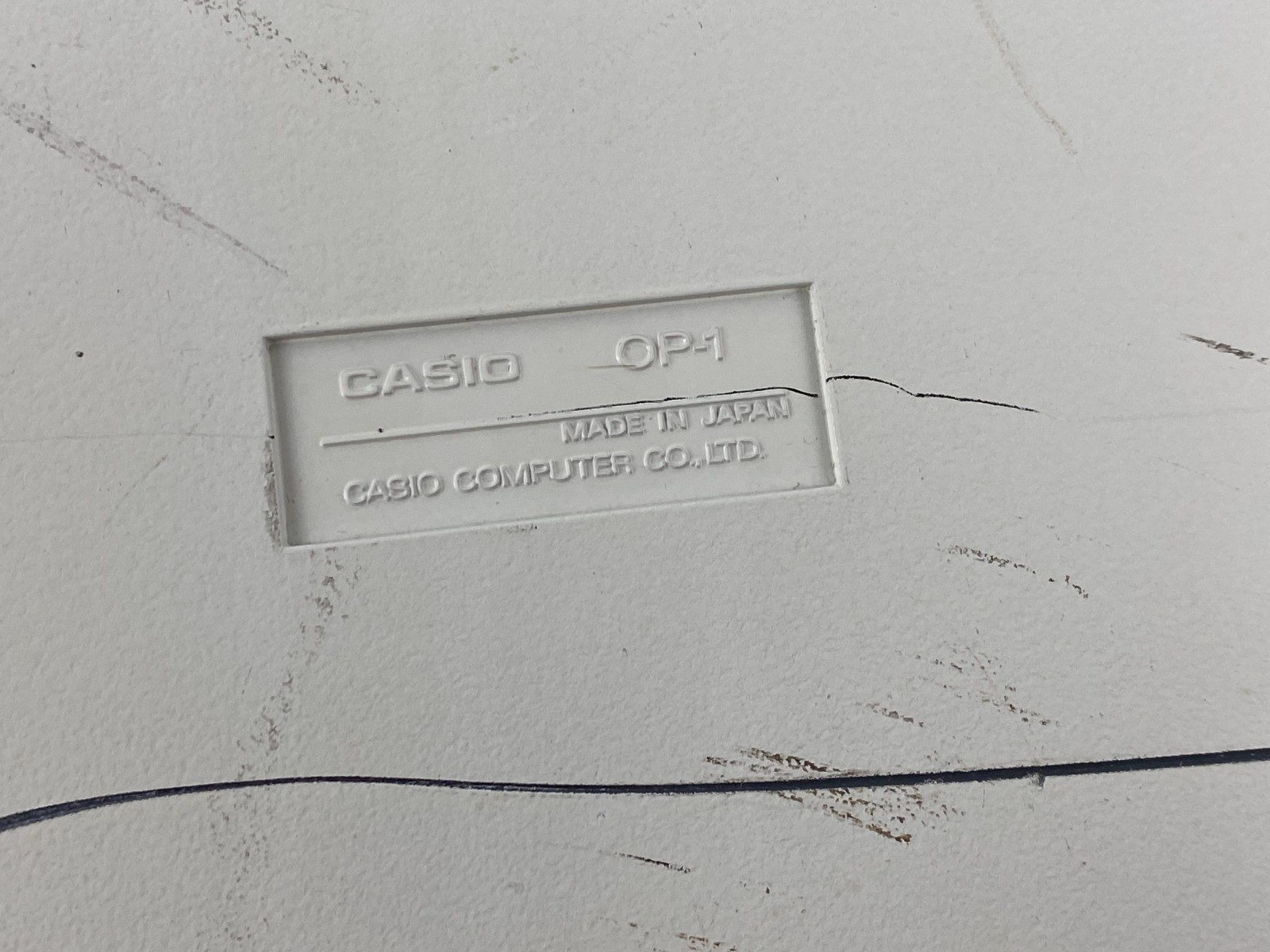 Vintage Casio FX-9000P Professional Computer Z80 W/Casio OP-1 interface Box Rare