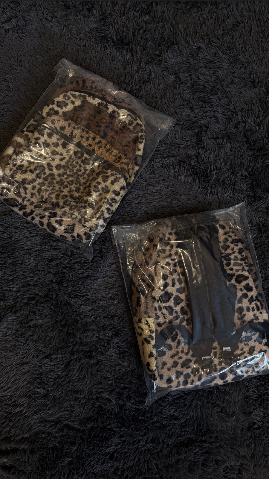 Imran Patato cheetah fur backpack / Brand new / In hand ships immediately
