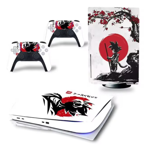 Decal Sticker For PS5 disc Console Cover Wrap Dragon Ball Z Goku sparkling zero