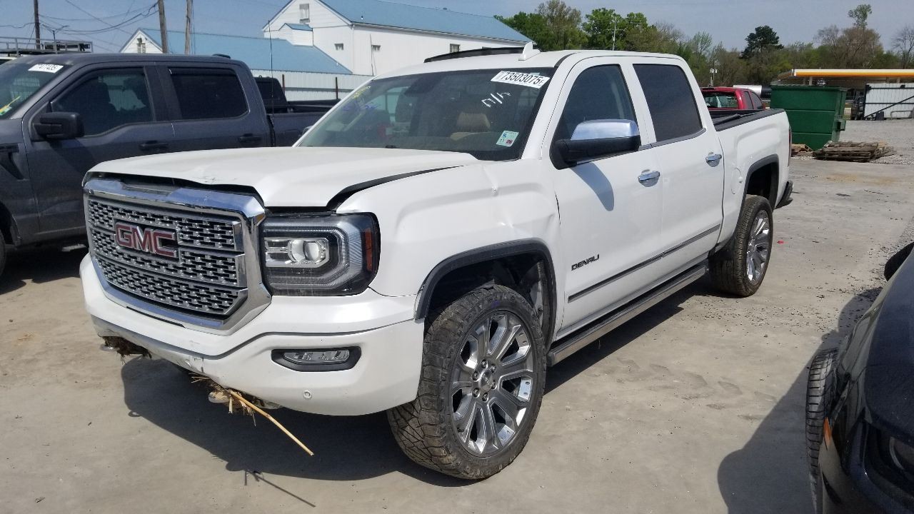 18 GMC SIERRA DENALI 1500 6.2L FRONT AIR SHUTTER