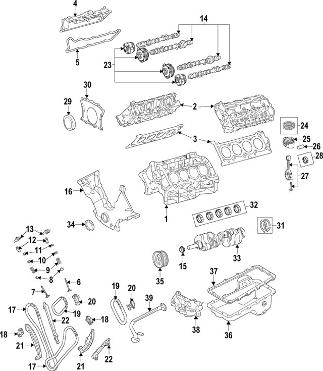 Genuine Ford Engine Valve Spring JR3Z-6513-B