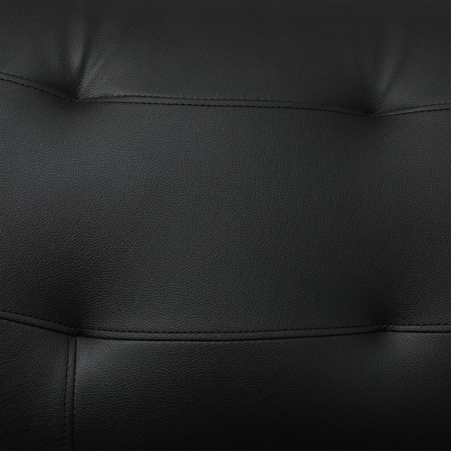 Faux Leather Living Room Sofa