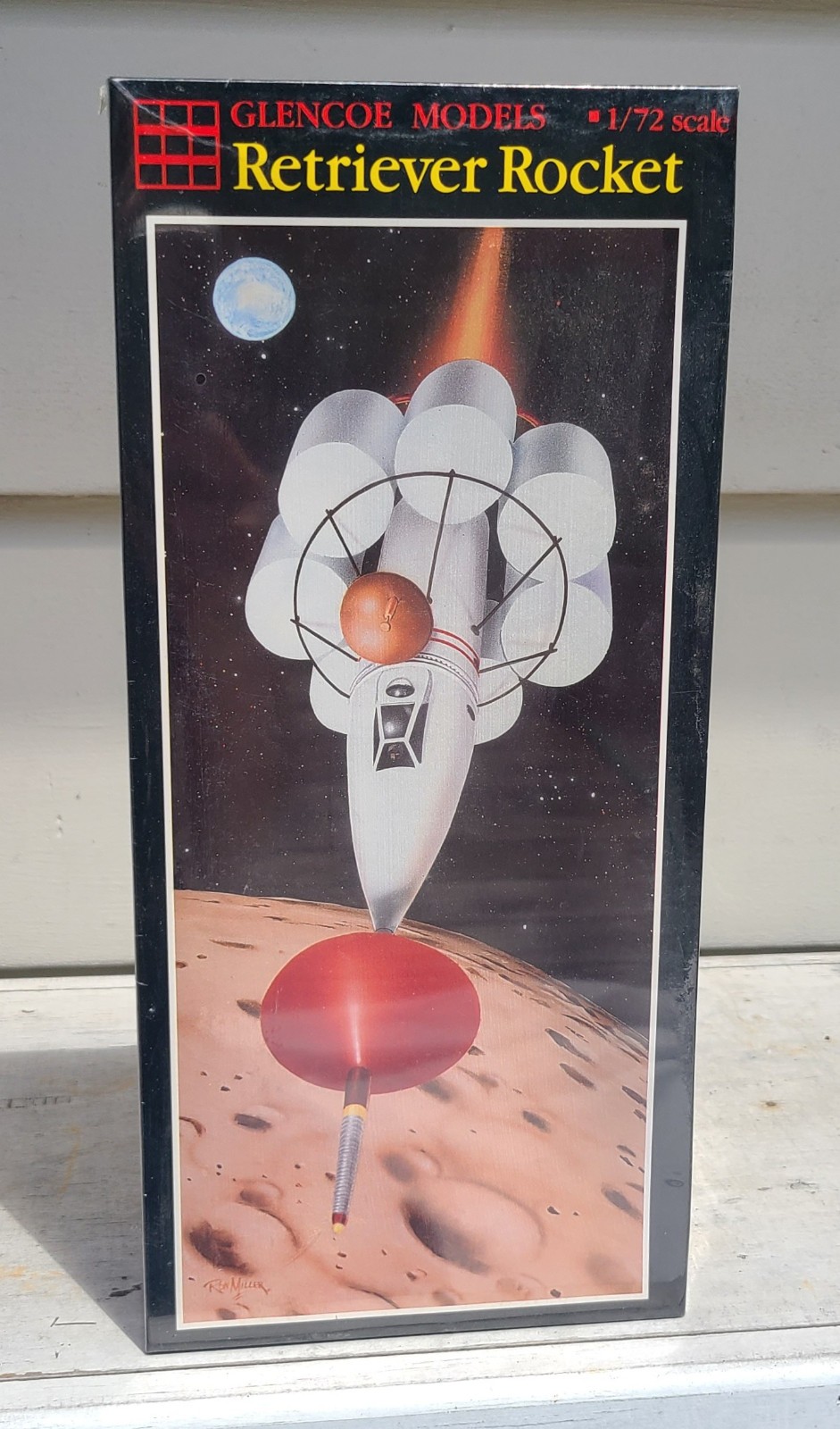 Glencoe Models Retriever Rocket  1/72 Space Exploration Model Kit #05901 New